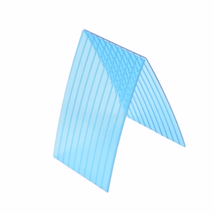 Clear Polycarbonate Panels Roofing Sheet PC Stripe Sheet