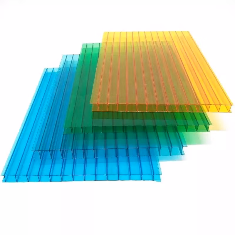 Anti UV Coated Commercial Hollow Sheet Polycarbonate PC Plate Board