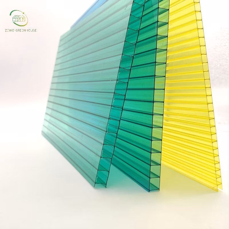 Easy-to-Install Polycarbonate Hollow Decoration Roof Sheet