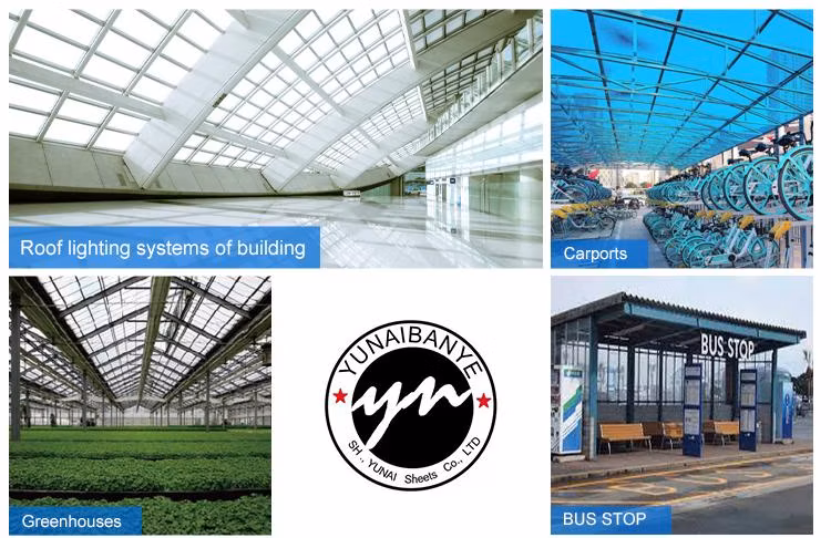 Virginal Raw Material Polycarbonate Double-Wall Sheet for Building