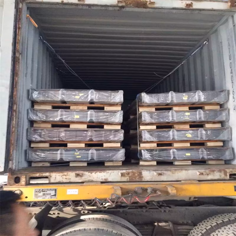 China Building Material Manufacturer Blue Colour Prepainted Corrugated Roofing Sheet Metal