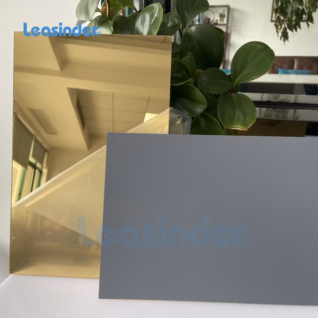 Leasinder Top Quality Flexible Multi Colored Custom Size Clear Acrylic Extensible PETG Mirror PC Sheet Polycarbonate