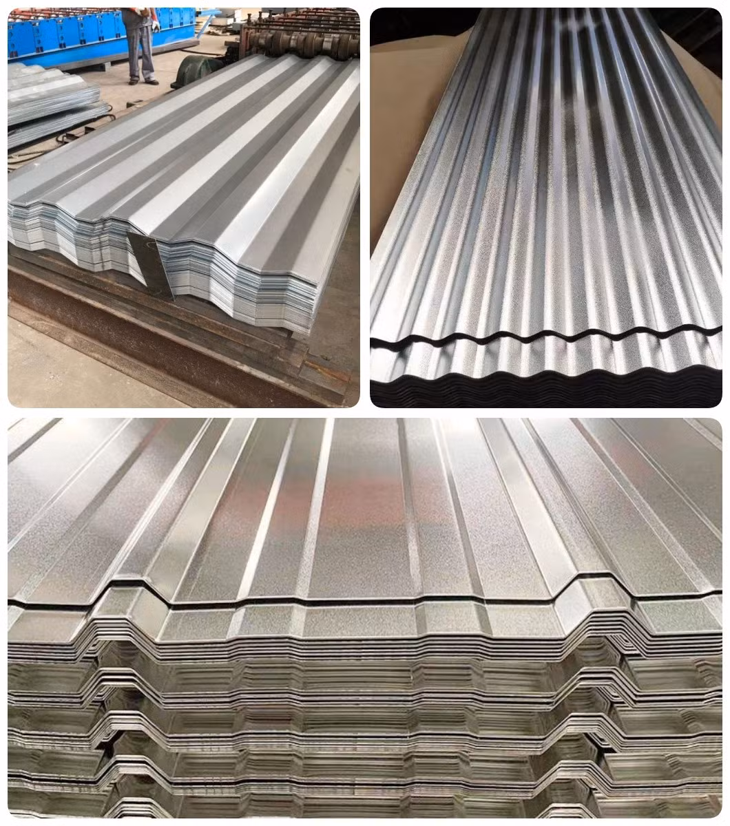 0.12mm 0.18mm 0.17mm T Type Color Roof Sheet Material