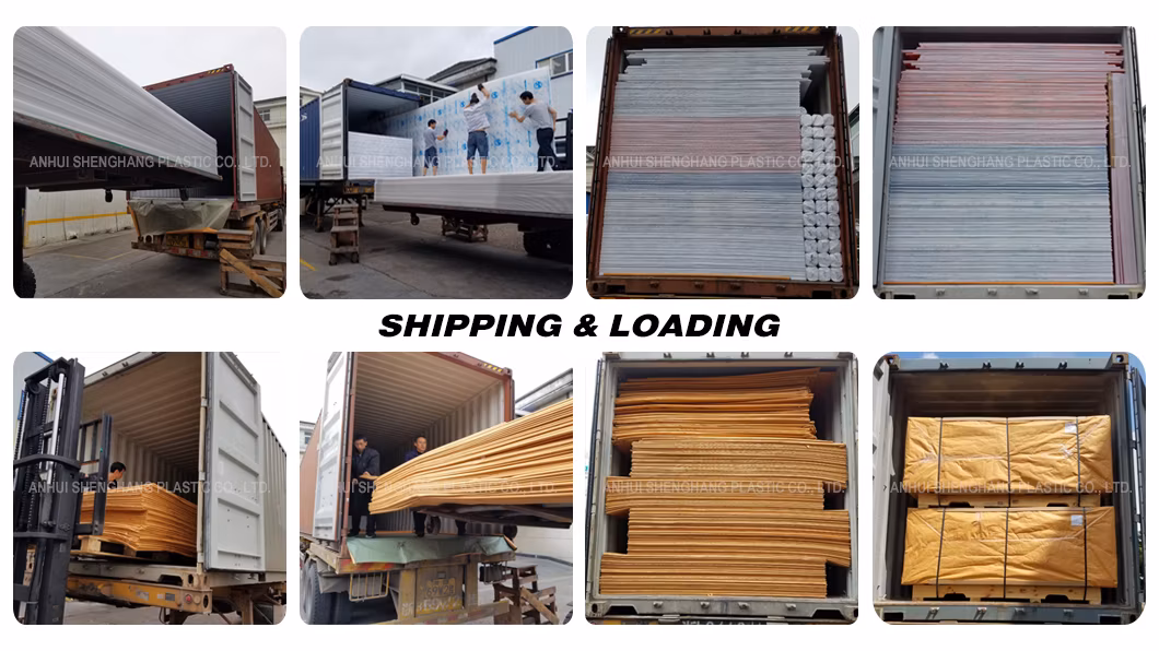 Five Walls Polycarbonate Hollow Panel Multi-Wall Plastic Sheet