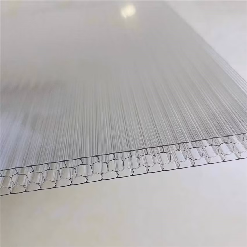 Factory Direct Sale UV Plastic Solid Roof Sheets Greenhouse PC Polycarbonate Hollow Sheet