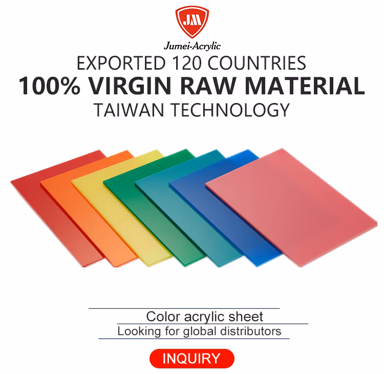 Carefully Crafted Color Acrylic Sheet for Laser Cutting with Excellent Supervision