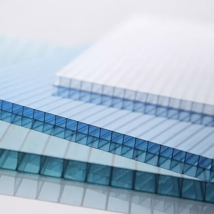 Anti UV Coated Commercial Hollow Sheet Polycarbonate PC Plate Board