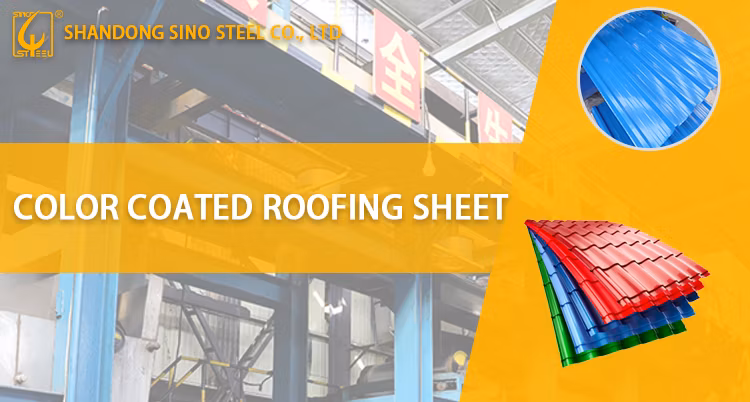 Best Price Building Material PPGI Sheet Color Coated Galvanized Steel Corrugated Roofing Sheet