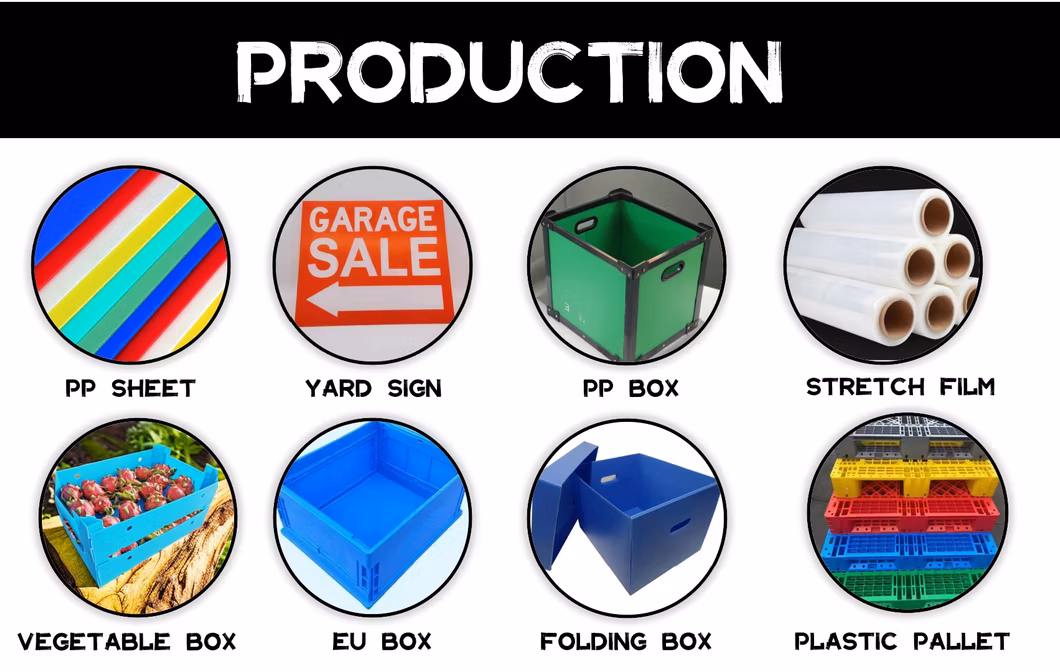 PP Hollow Board Corrugated PP Sheet for Protection Printing and Packaging