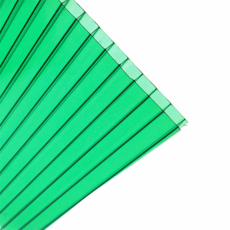 Colorful Flexible Polycarbonate Hollow Sheet Plastic Panel