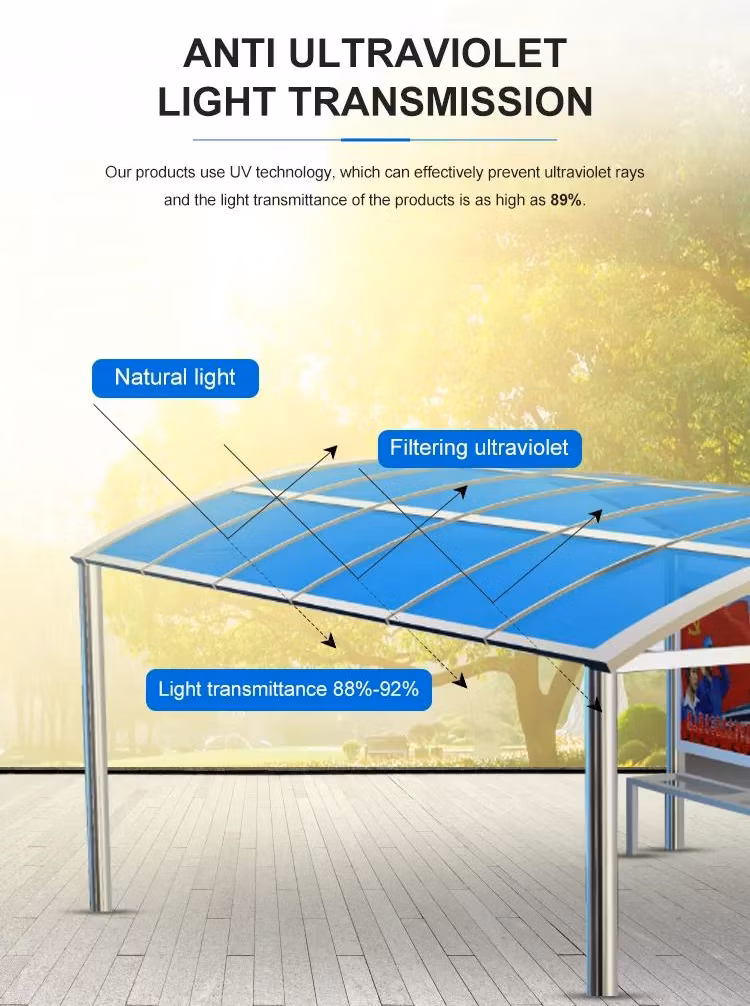 Industrial Building Material PC Board Panel Polycarbonate Plastic Sheet Materials for Greenhouse