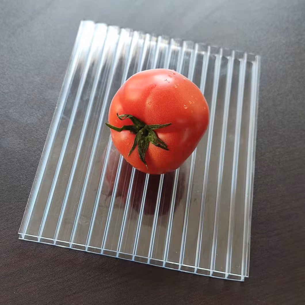 Polycarbonate Corrugated Roof Sheets PC Hollow Greenhouse Construction Material Polycarbonate Solid Sheet