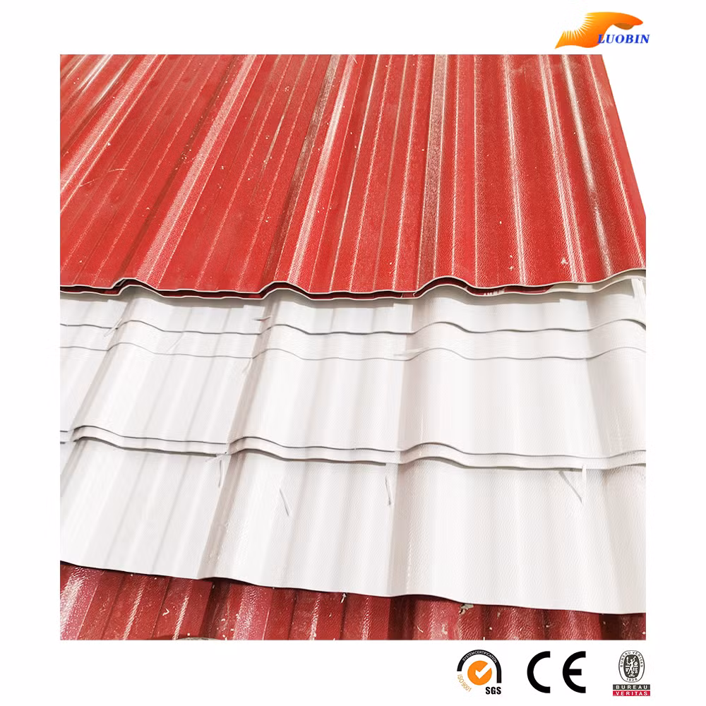 Affordable and Low-Maintenance PVC Coated Corrugated Roofing/Roof Sheet/Sheets for Building Roof