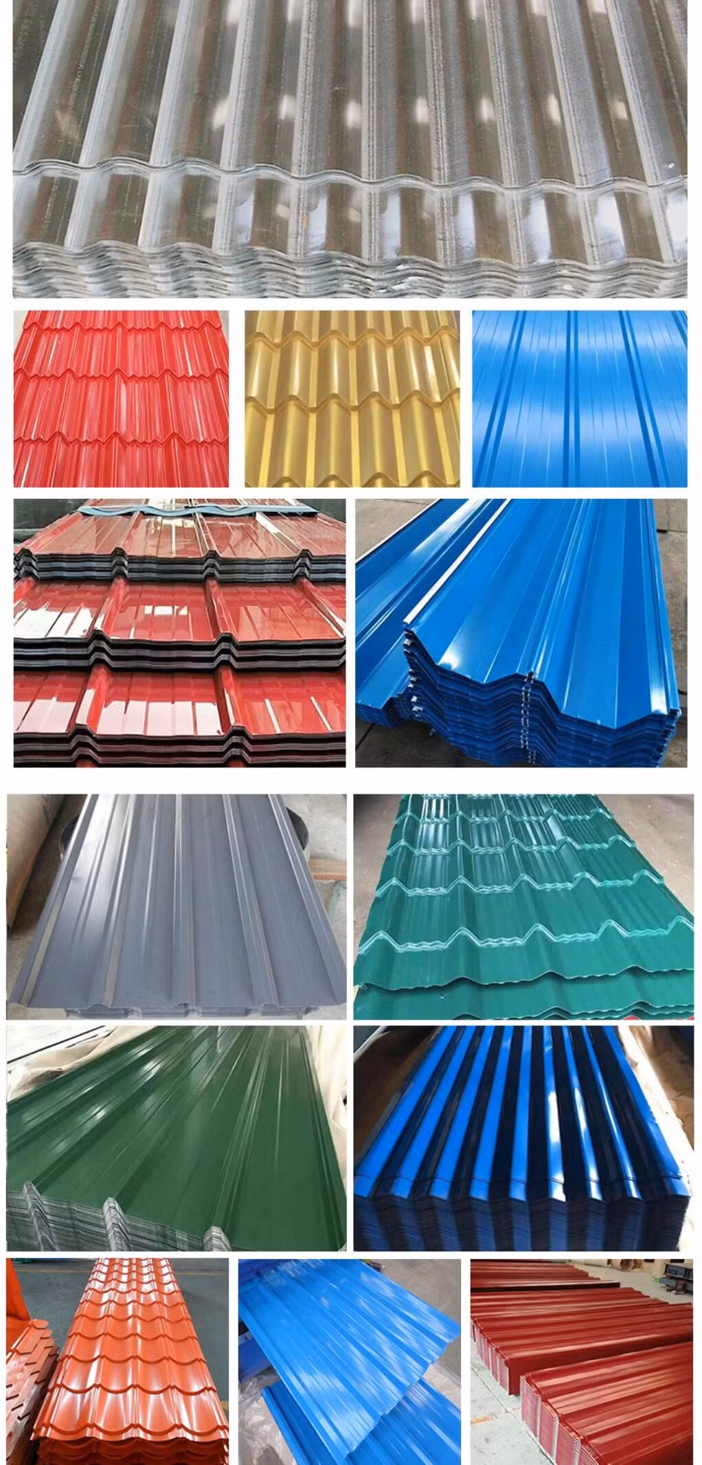 Steel Roof Colours - Color Coatings Finishes Corrugated Panels PPGI Steel Coils &amp; Metal Sheets