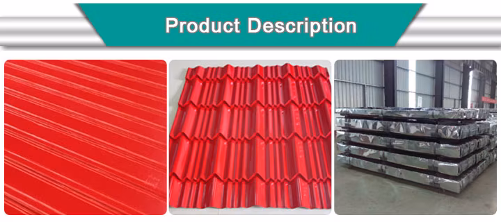JIS G3312 Galvanized Corrugated Steel Sheet PPGI Roofing Sheet for Building Iron Sheet Price Building Material
