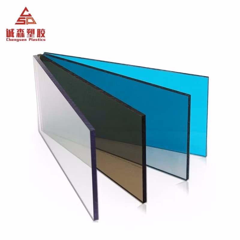 Coloured Solid Transparent Polycarbonate Sheet for Sale