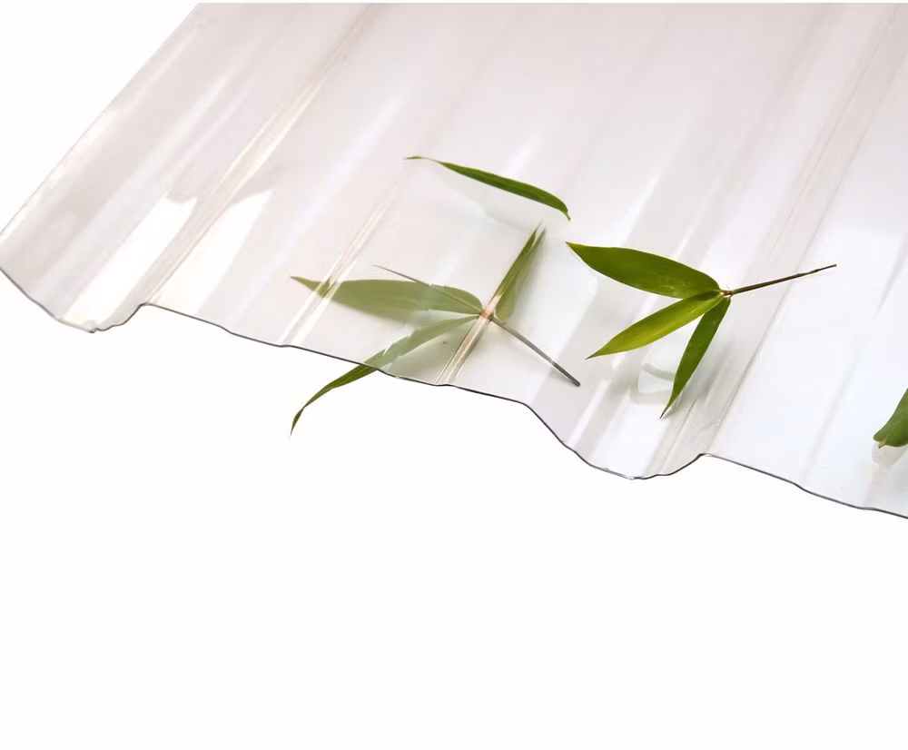 Translucent PC Sheet Roof Panels for Bright Interiors Polycarbonate Profile