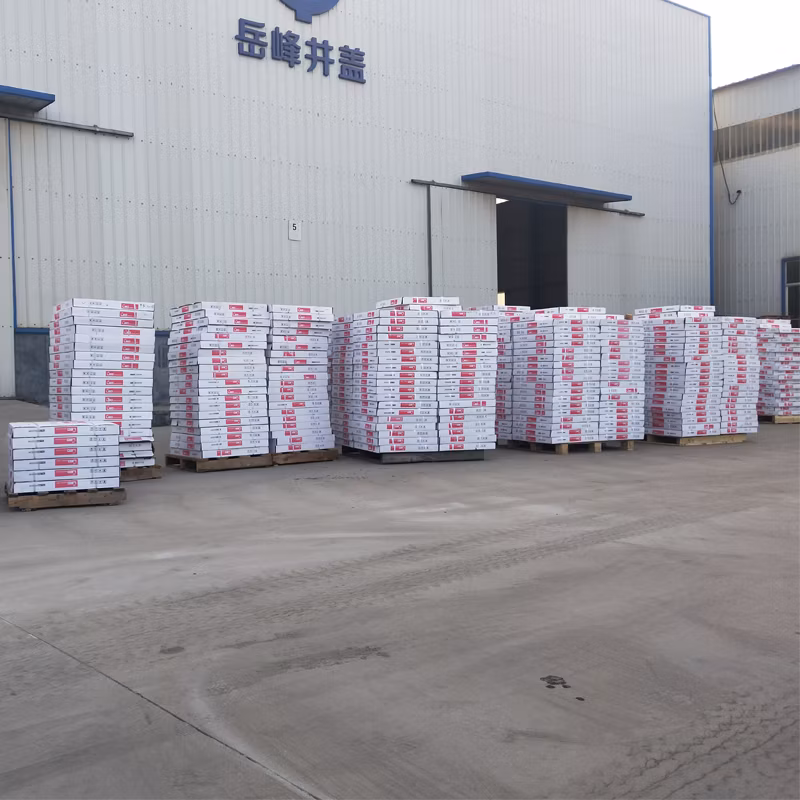 30X30cm Durable Heavy Duty FRP Manhole Cover with Small Handle for Municipal Construction