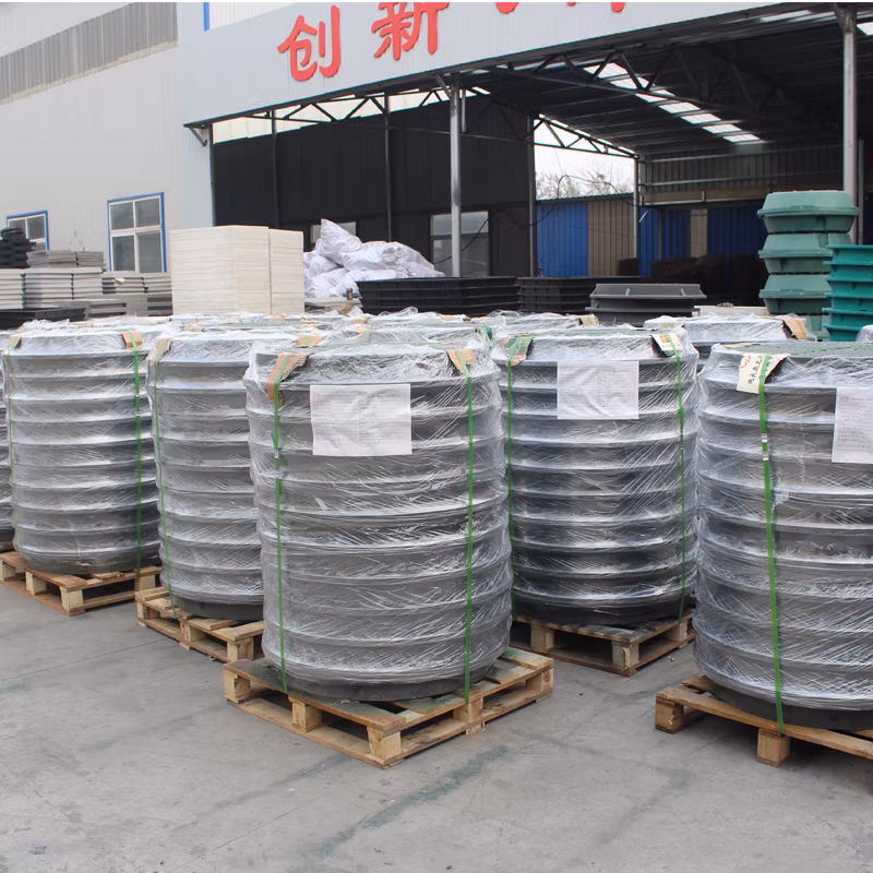 30X30cm Durable Heavy Duty FRP Manhole Cover with Small Handle for Municipal Construction