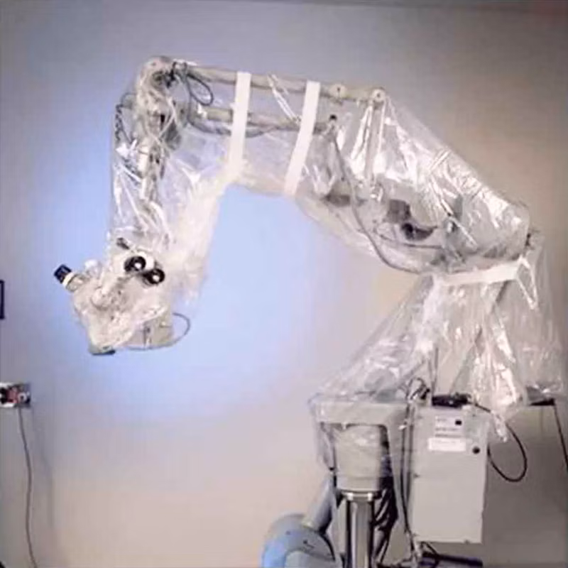 Customized OEM Equipment Drapes Microscope Cover for Leica M500 with 3 Binoculars and a Camera