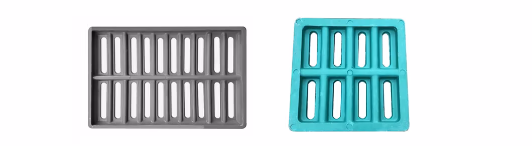 Sewer FRP SMC/BMC Composite Rain Grates Cover with Frame
