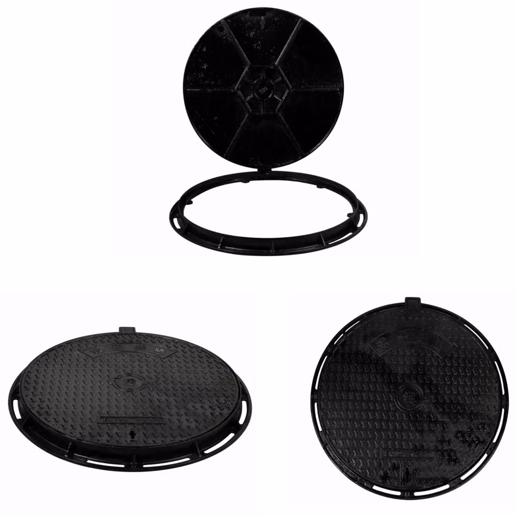 Ductile Iron Round Sewer Lid/Manhole Cover/Well Lid/Trench Cover