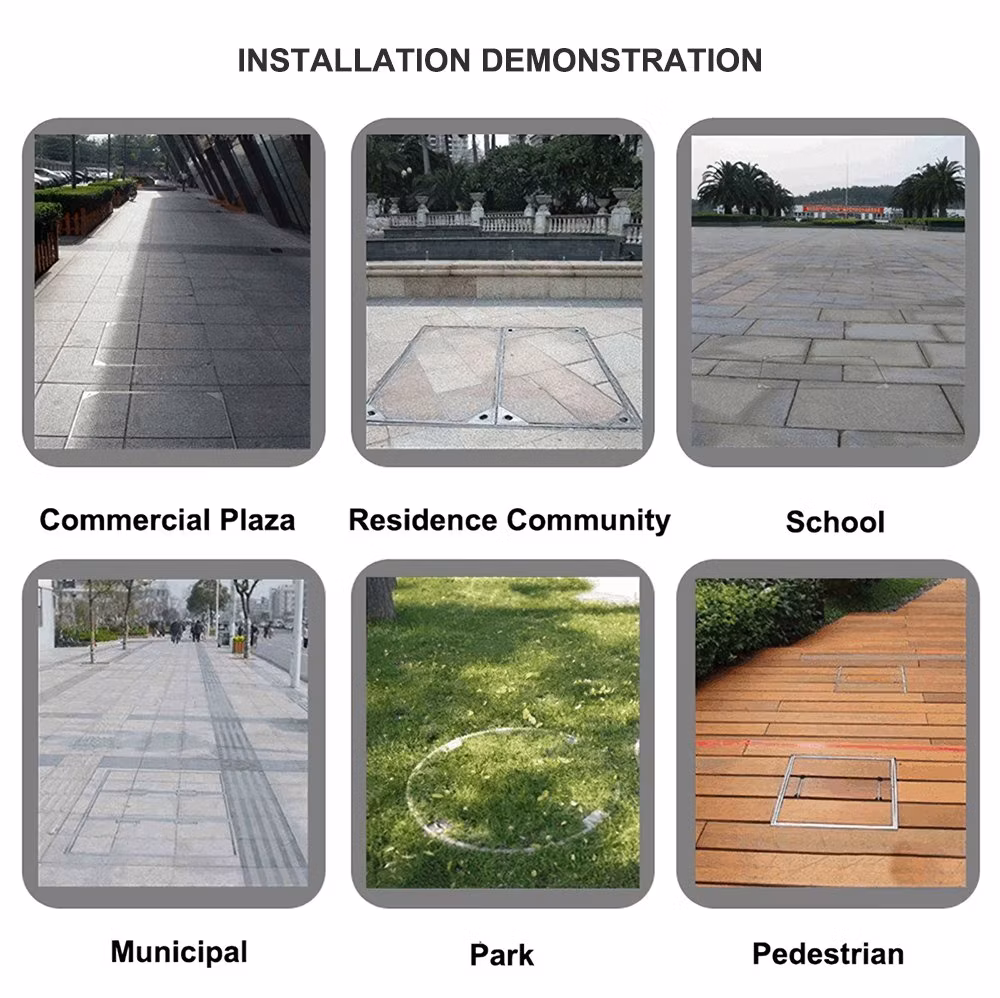 Custom Built-in Galvanised Steel Manhole Covers