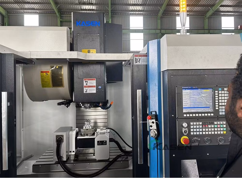 China 3axis 4axis Aluminum CNC Milling Machine Heavy Duty Metal Vmc Machine Machining Center