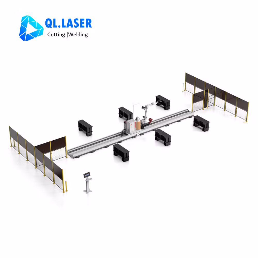 New Technology Weld Robot Station with Welding Process Library Aotai Welding Power Source