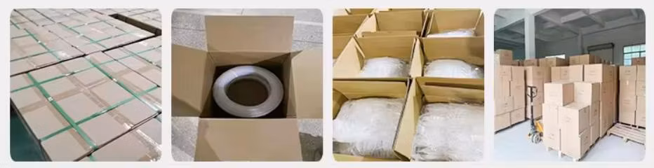 The PTFE RAM Extrusion Process Technology White PTFE Tube Continue Length PTFE Pipe with Dgf Brand Te Flon