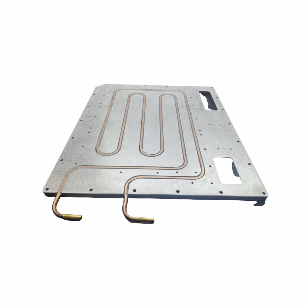 Customized Part New Energy Automobile Industry Radiator Cooling Tube Welding Lithium Battery Energy Storage Aluminum-Copper Water-Cooled Plate Processing