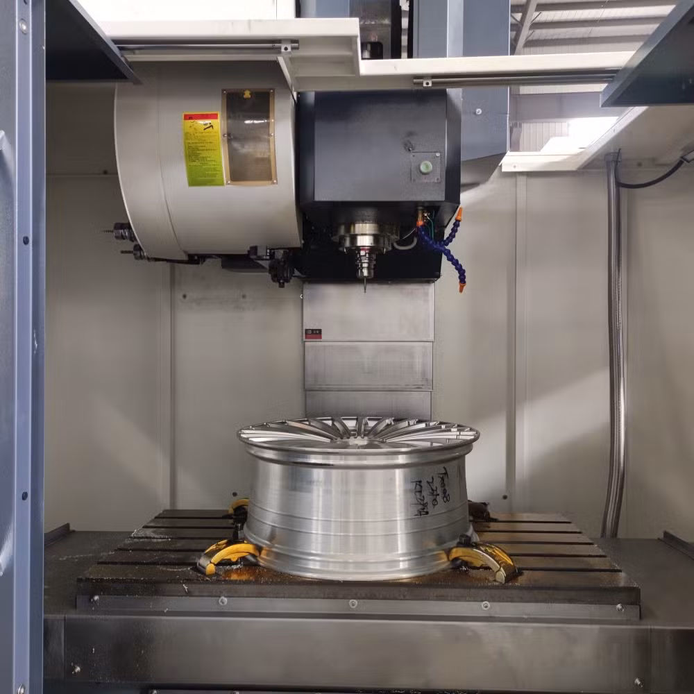Three Roller Rails Big Parts Processing Vertical Spindle GSK Knd Fanuc System CNC Milling Center for Sale