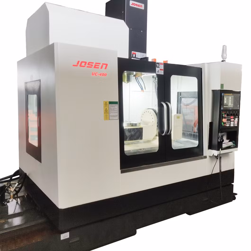 Vmc400 High Precision Milling Machine Metal Cutting Tool Machine CNC Lathe Machine Vertical Machining Center in 5 Axis