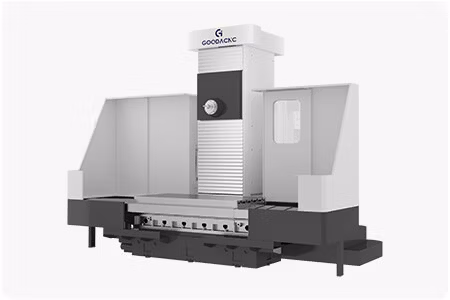 High-Rigidity Linear Control Horizontal Machining Center Horizontal Milling Center for Hard Metals