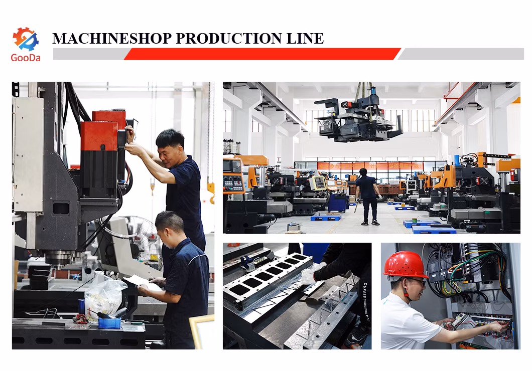 High-Rigidity Linear Control Horizontal Machining Center Horizontal Milling Center for Hard Metals
