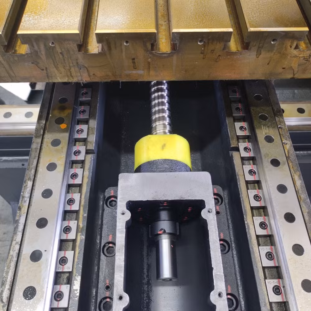 Three Roller Rails Big Parts Processing Vertical Spindle GSK Knd Fanuc System CNC Milling Center for Sale