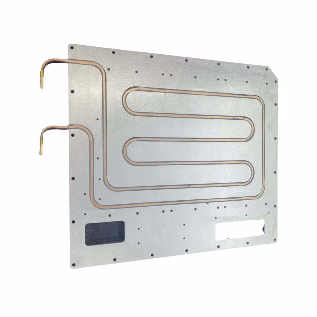 Customized Part New Energy Automobile Industry Radiator Cooling Tube Welding Lithium Battery Energy Storage Aluminum-Copper Water-Cooled Plate Processing