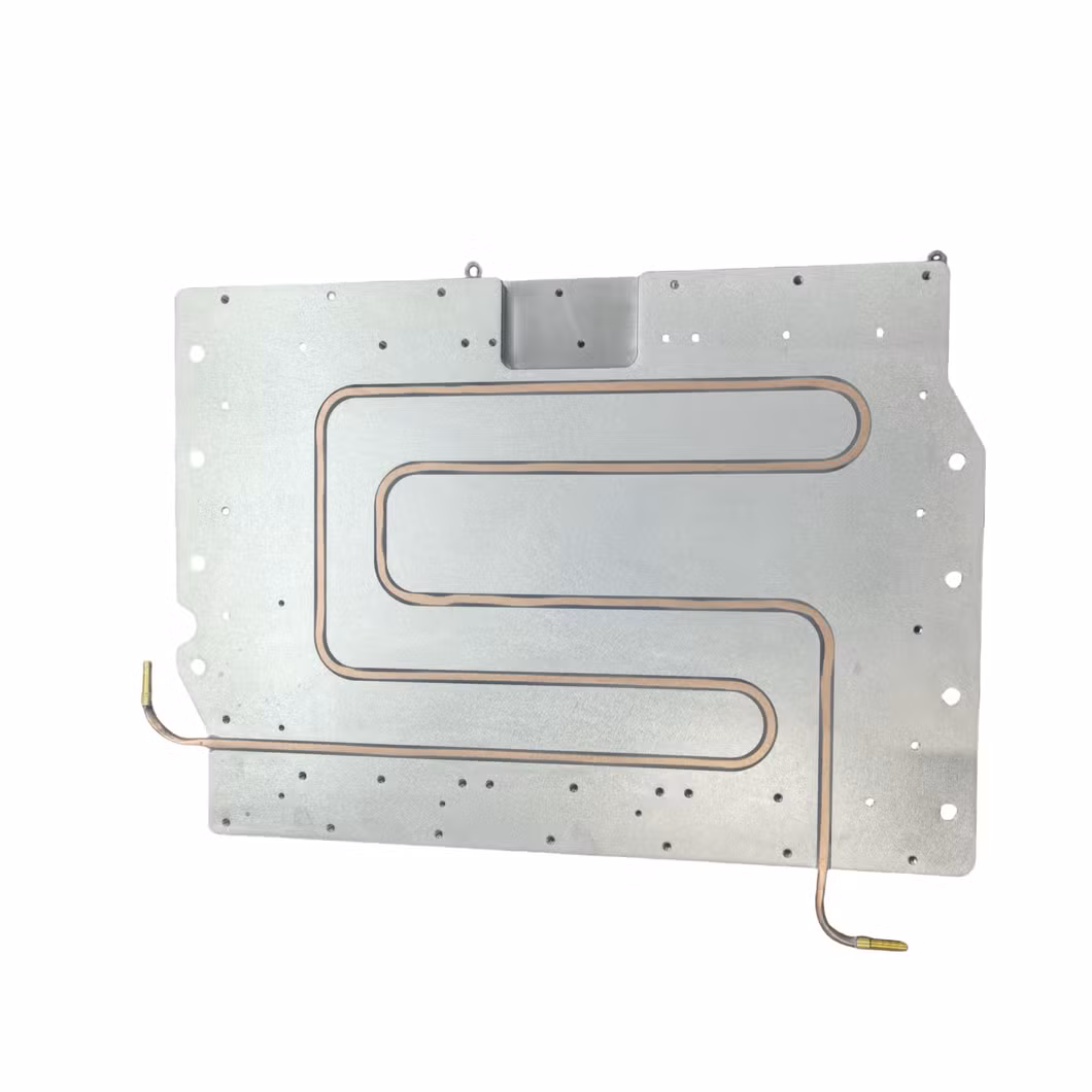 Customized Part New Energy Automobile Industry Radiator Cooling Tube Welding Lithium Battery Energy Storage Aluminum-Copper Water-Cooled Plate Processing