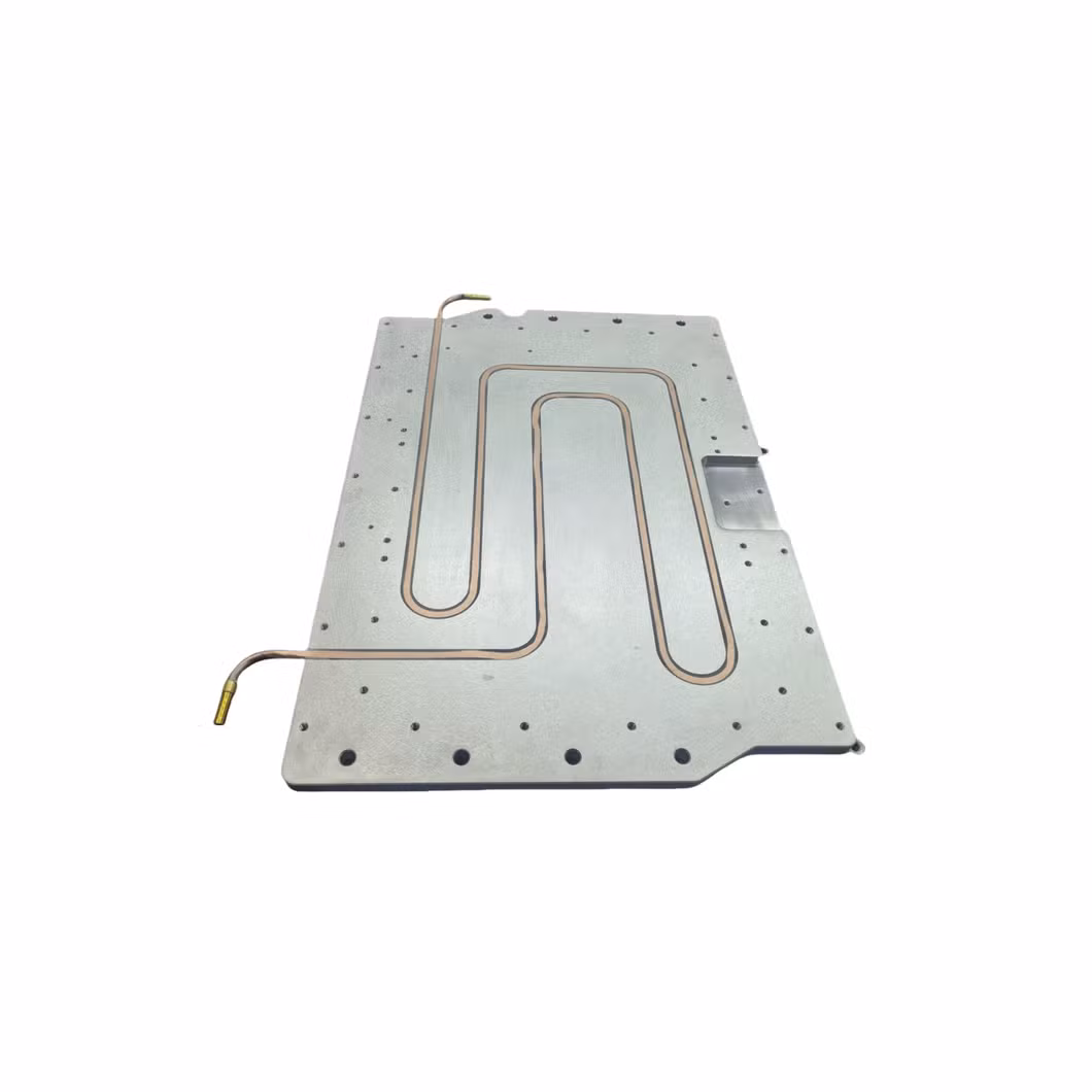 Customized Part New Energy Automobile Industry Radiator Cooling Tube Welding Lithium Battery Energy Storage Aluminum-Copper Water-Cooled Plate Processing