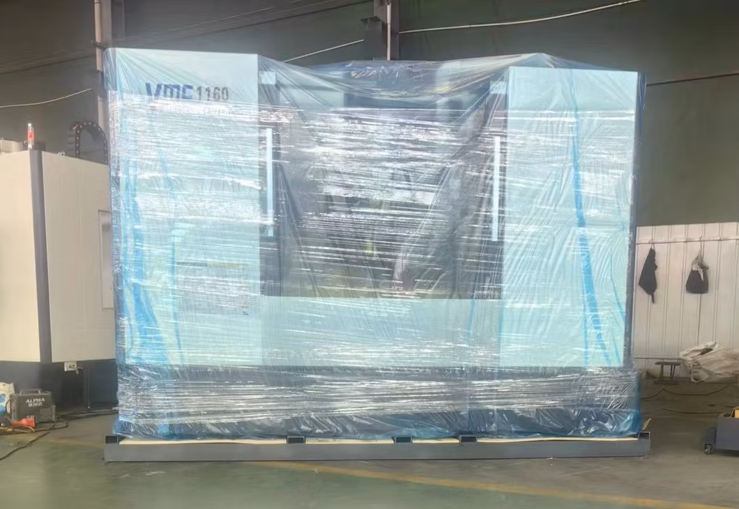 Three Roller Rails Big Parts Processing Vertical Spindle GSK Knd Fanuc System CNC Milling Center for Sale