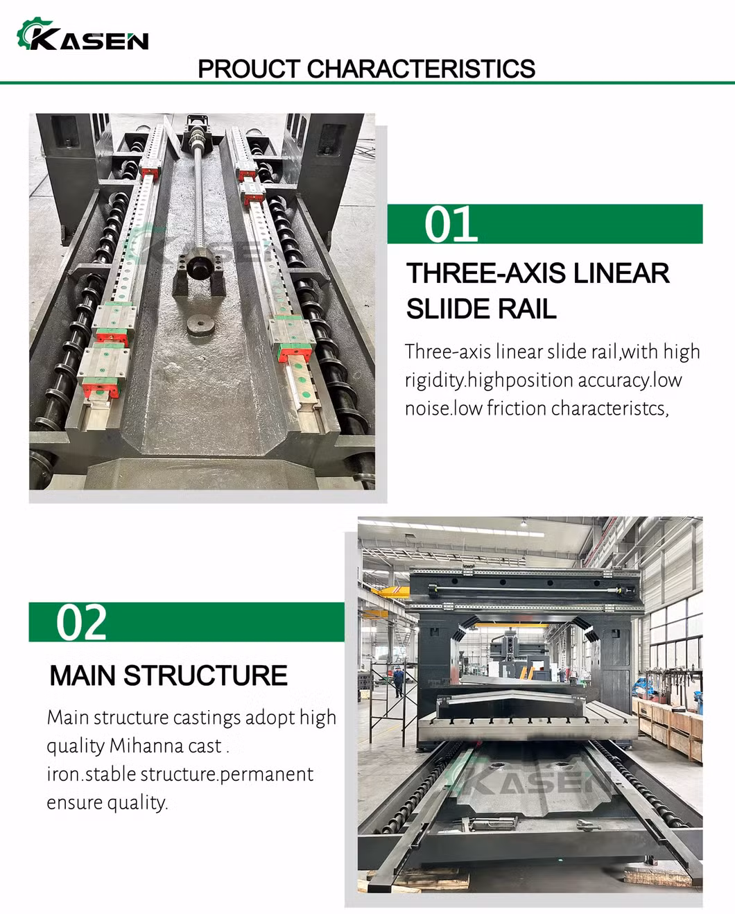 Large Gantry Milling Machine 12 Motor 5 Axis Gantry CNC Milling Machine