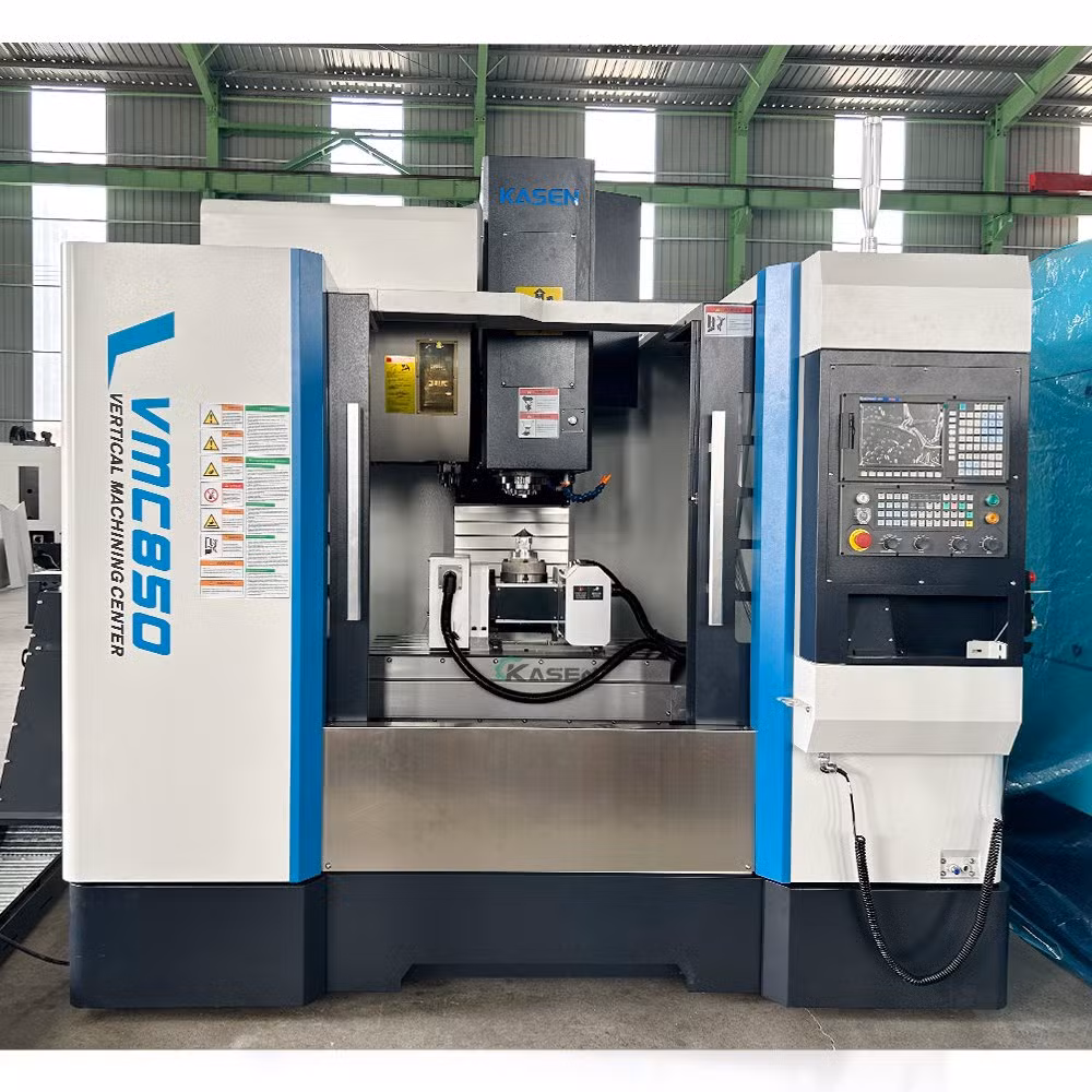 China 3axis 4axis Aluminum CNC Milling Machine Heavy Duty Metal Vmc Machine Machining Center