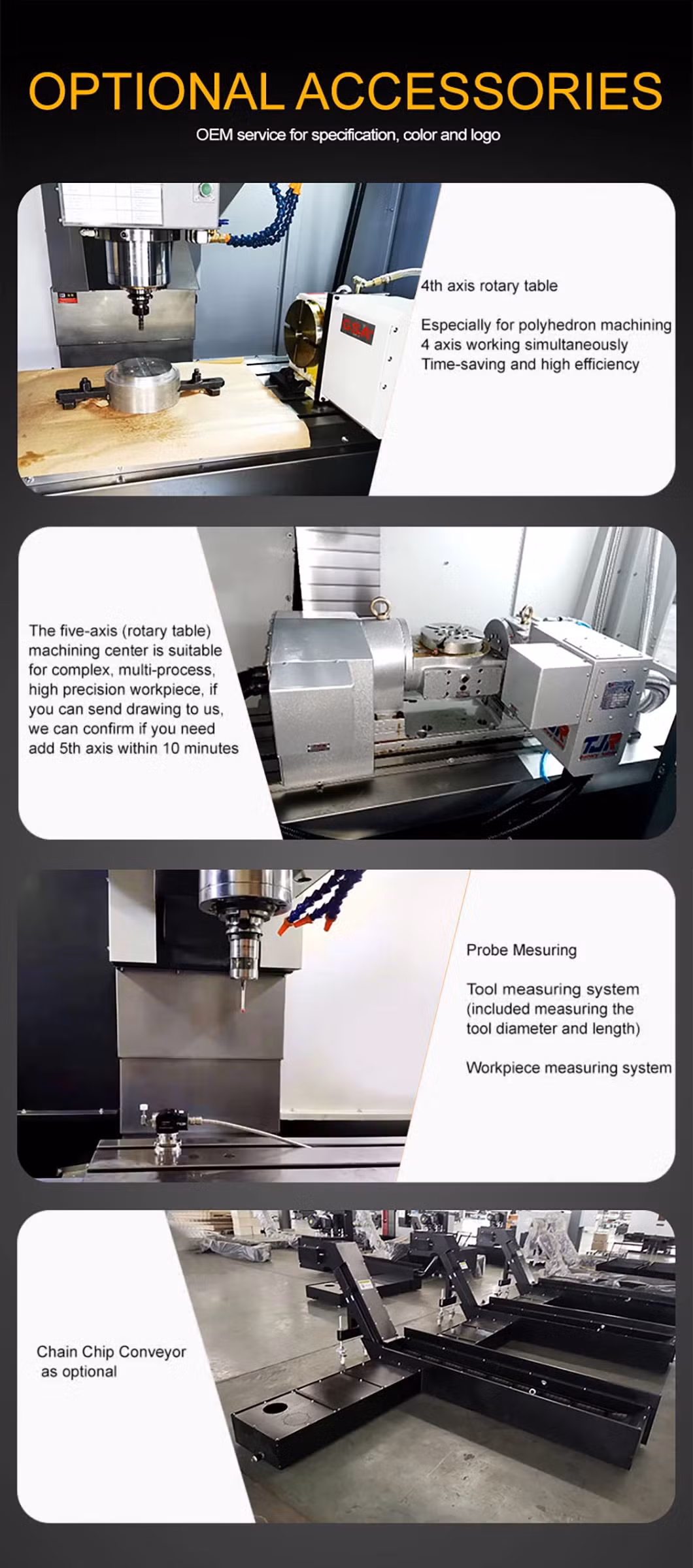 China Mitsubishi CNC Vertical Machining Center for Metal Machining