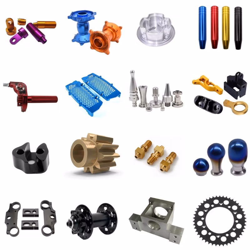 Precision Custom CNC Machined Aluminium Auto Motorcycle Part CNC Machinery Milling Drilling Turning CNC Machining Parts