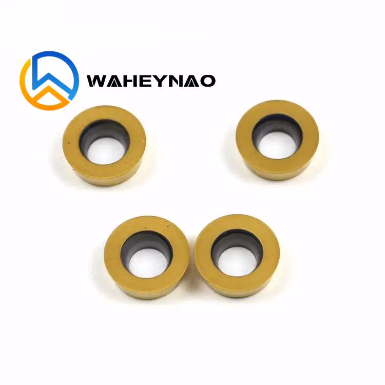 Waheynao High Efficiency Carbide Inserts Rpmw Milling Cutting Insert for Face Cutter