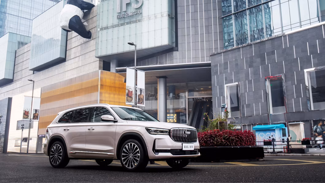 Sino Xingyue L Intelligent Electric Car China Manufacturing 5-Door 5-Seater SUV Seat Electric Secondhand Vehicle Silver Utility Passenger Vehicle