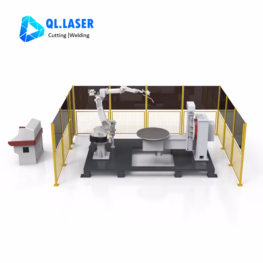 New Technology Weld Robot Station with Welding Process Library Aotai Welding Power Source