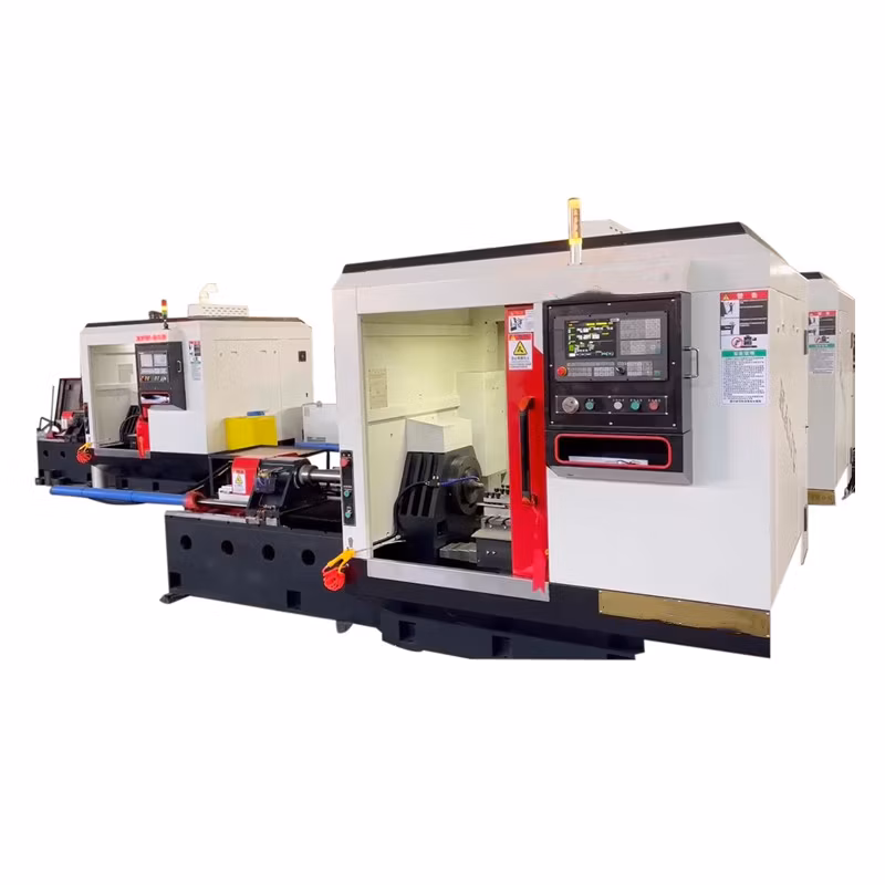 Fully Automated CNC Steel Tube Metal Hot Spinning Spin Forming Machine for High Pressure Cylinder Manufacturing