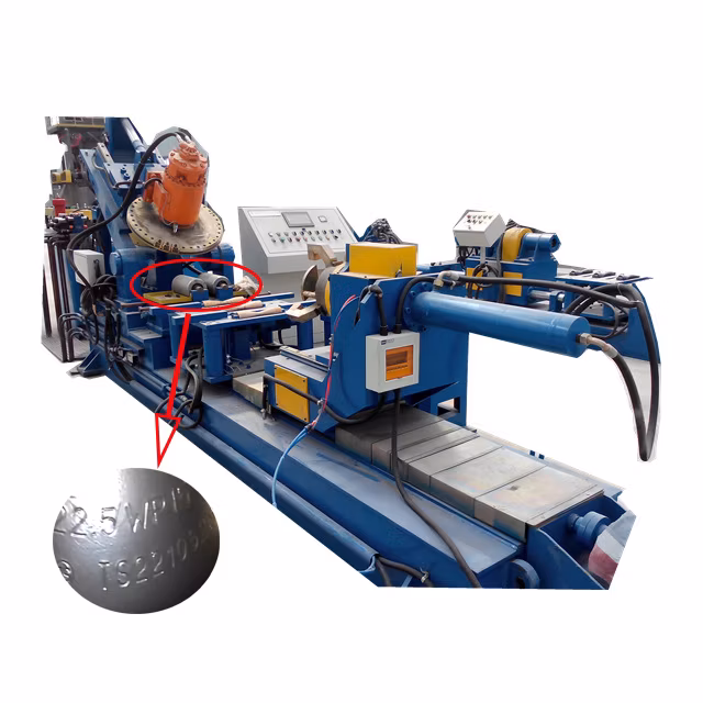 Fully Automated CNC Steel Tube Metal Hot Spinning Spin Forming Machine for High Pressure Cylinder Manufacturing