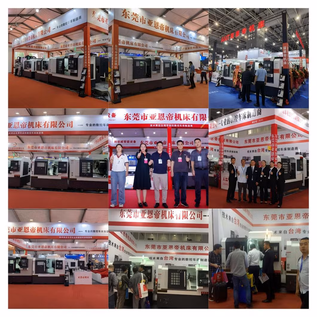 Ant308dy Inclined Bed Precision Turning-Milling Lathe Machining with Y-Axis and 15-Station Tool Turret Compound A2-6